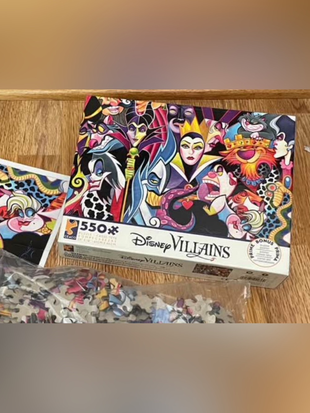 New Disney Villains 550-piece jigsaw puzzle